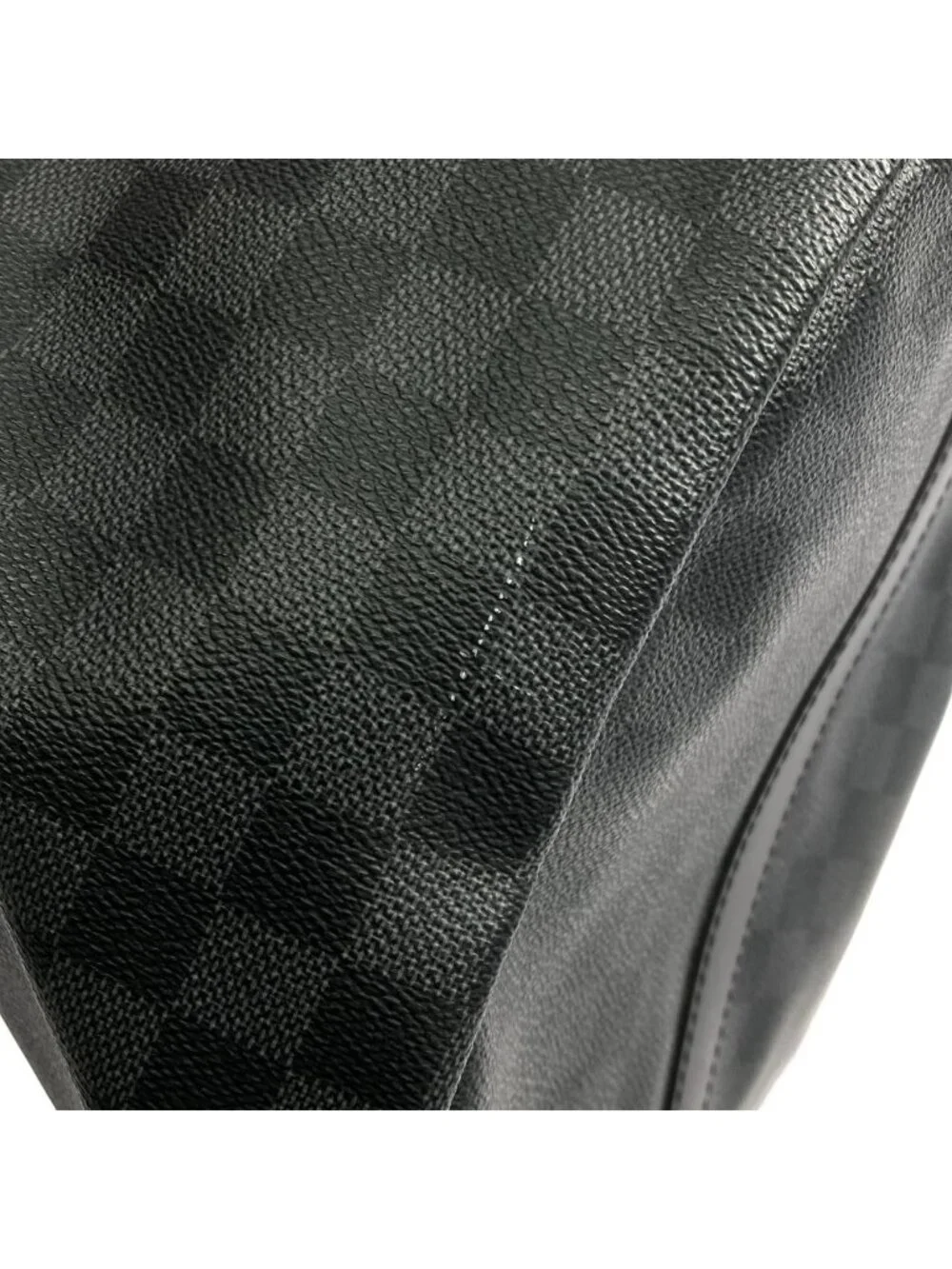 Louis Vuitton Damier Graphite Keepall Bandouliere 55 Boston